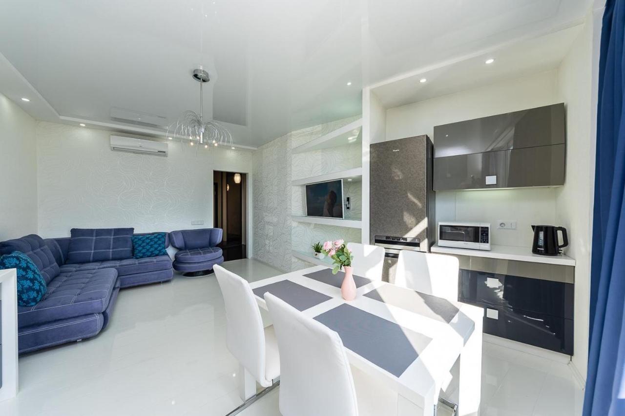 Fashionable Panoramic Apartments Dnieper. Obolon Kiev Eksteriør billede